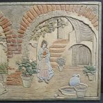 Claycraft Spanish Revival Scenic Tile