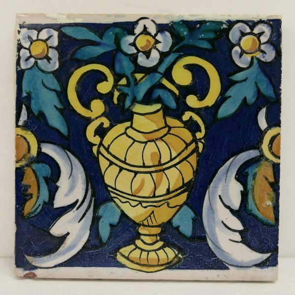 Spanish Tile with Urn