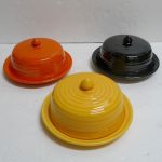 Bauer Covered Butter Dishes