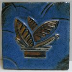 Enfield Art Deco Tile/Metallic Glaze