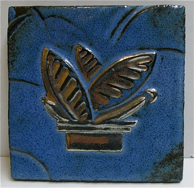 Enfield Art Deco Tile/Metallic Glaze