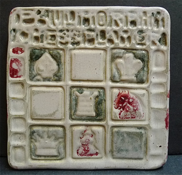Newcomb College Chess Player Tile