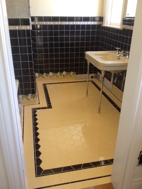 Bathroom with Malibu Tiles