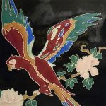 Claycraft Vintage Parrot Tile