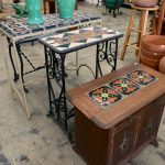 Vintage Tile Tables